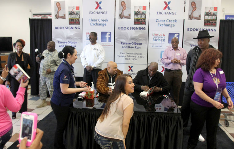 Tyrese Gibson and Rev Run visit Fort Hood